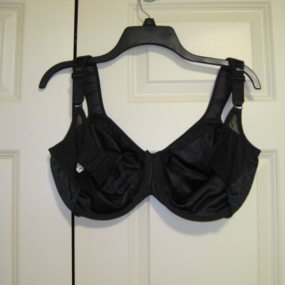 Bali Satin Tracings Full Coverage Underwire Minimizer Bra 3562 sz 36G - Picture 7 of 14